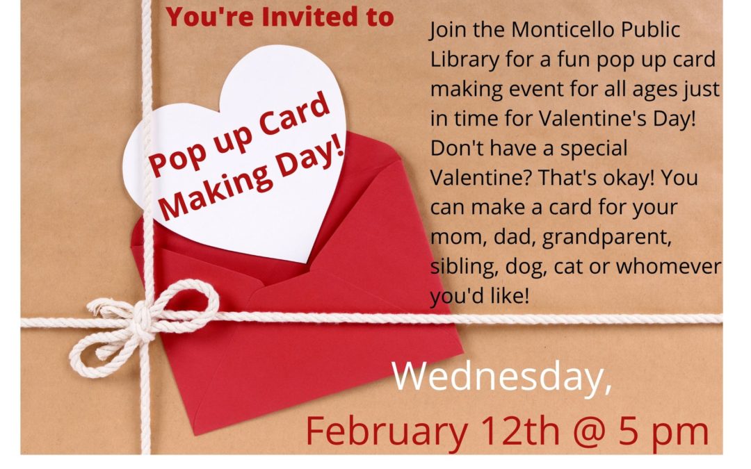 Pop Up Valentine’s Day Cards