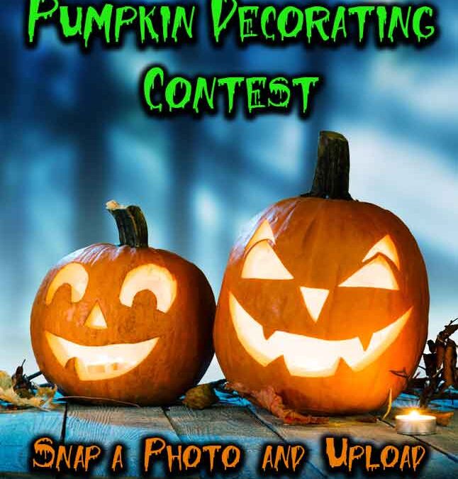 Halloween Pumpkin Decorating Contest!