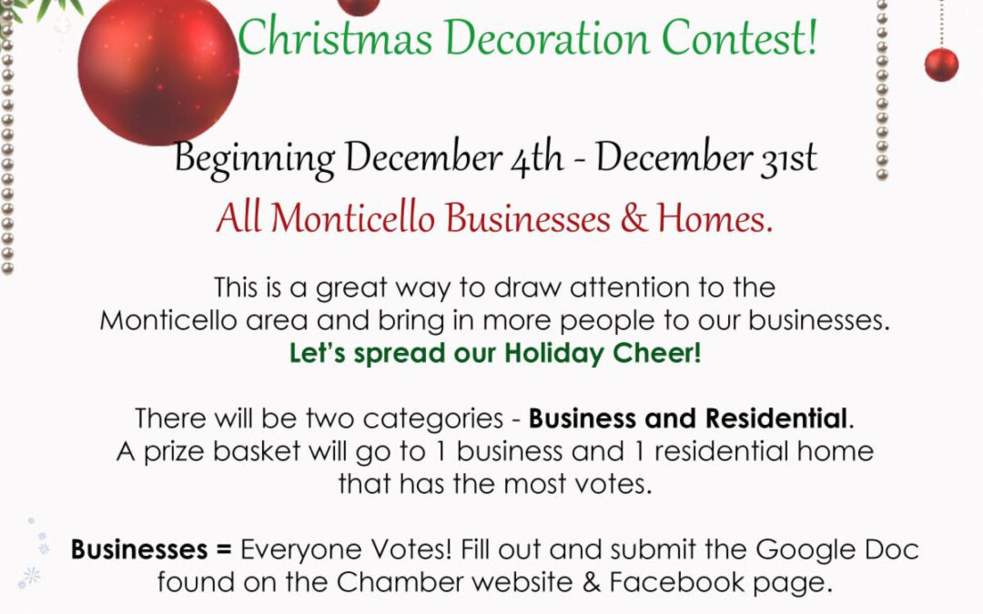 Christmas Decorating Contest 2020