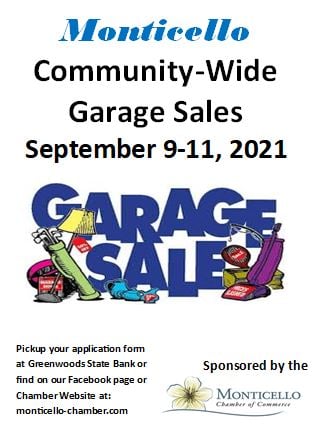 Monticello Garage Sales