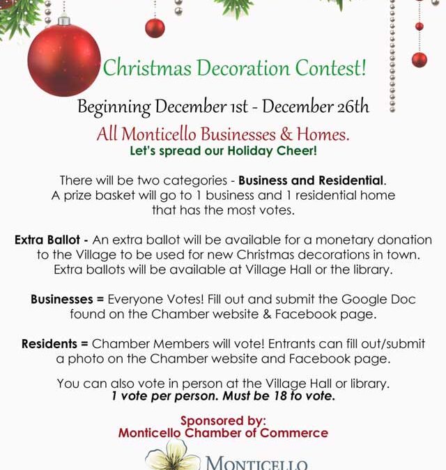 Christmas Decorating Contest