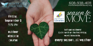 Season to Move @ Monticello Library | Monticello | Wisconsin | United States