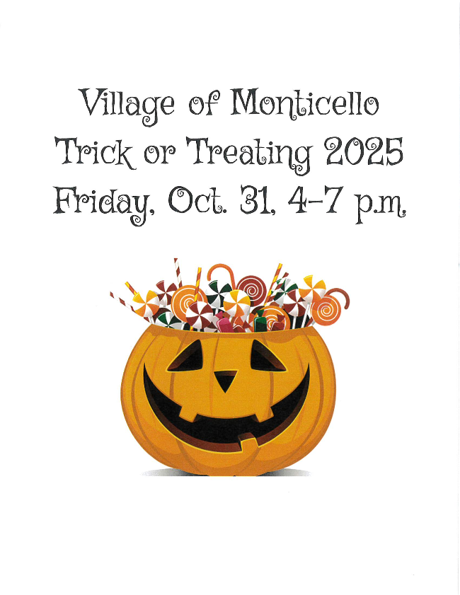 Monticello Treat or Treat @ Village of Monticello | Monticello | Wisconsin | United States