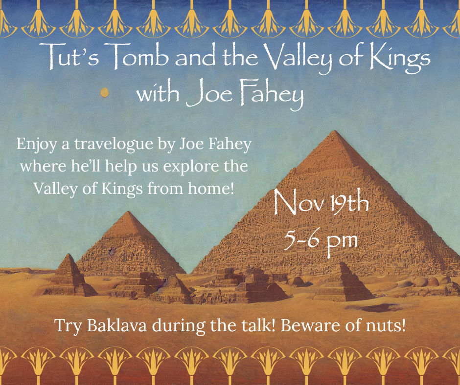 Tuts Tomb & the Valley of Kings @ Monticello Library | Monticello | Wisconsin | United States