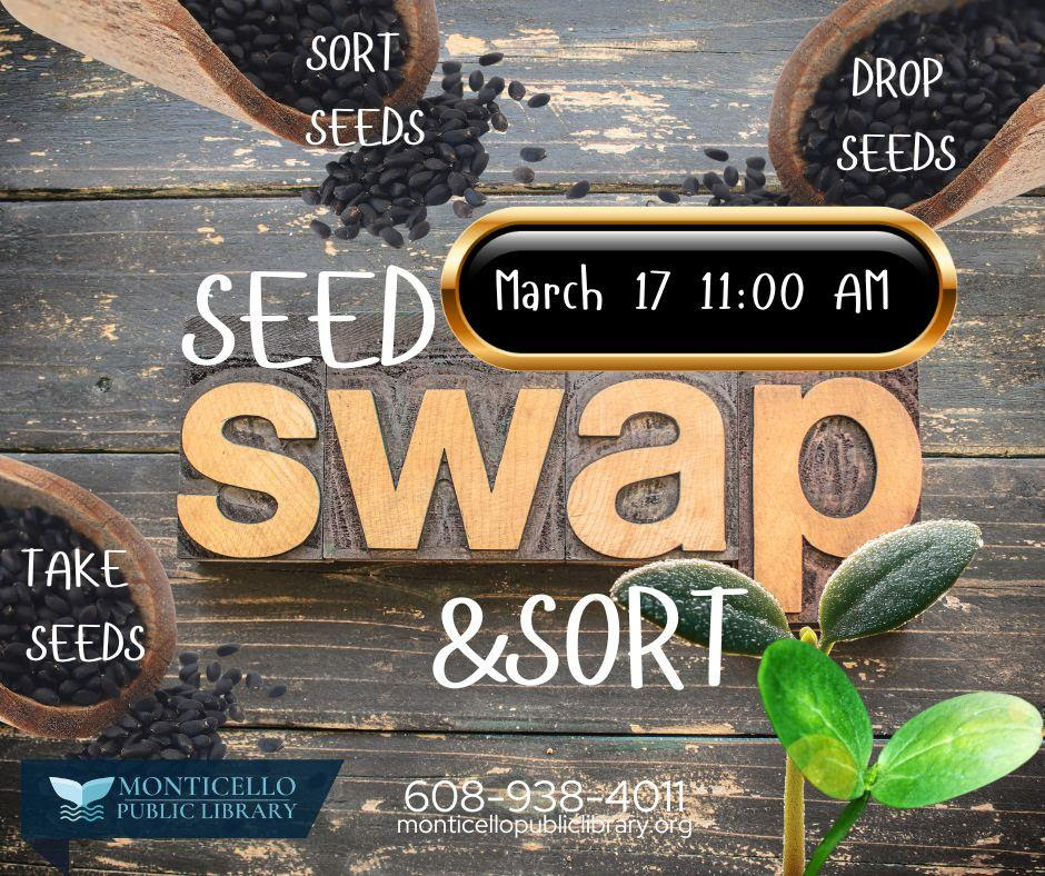 Seed Swap @ Monticello Library | Monticello | Wisconsin | United States