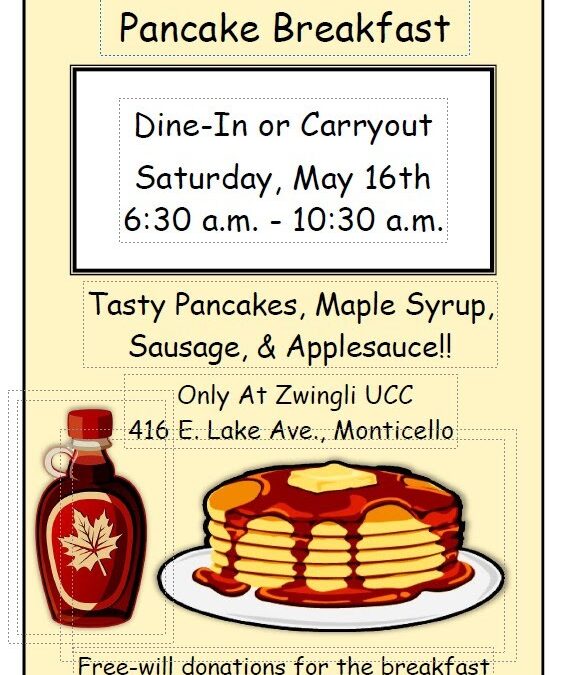 Pancake Breakfast – Zwingli Brotherhood