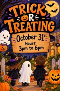 Village Wide Trick or Treating!